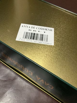 Caja Metálica Cava Codorniu