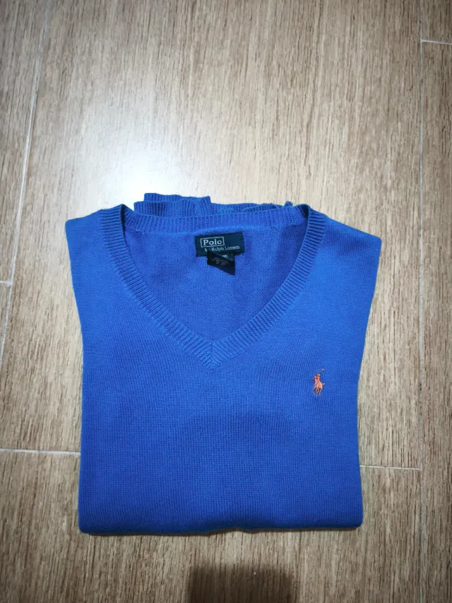 Jersey Polo Ralph Lauren Azul