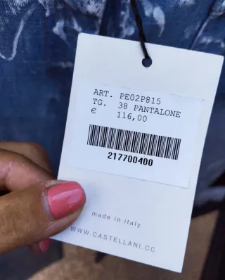 Jeans Castellani effetto used