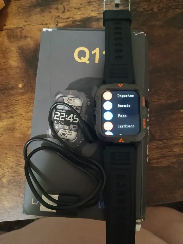 Smartwatch Laxa Q11 Negro