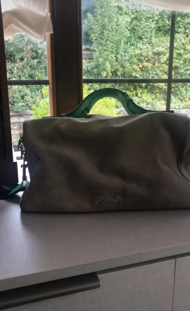 Bolso Bimba y Lola Beige y Verde