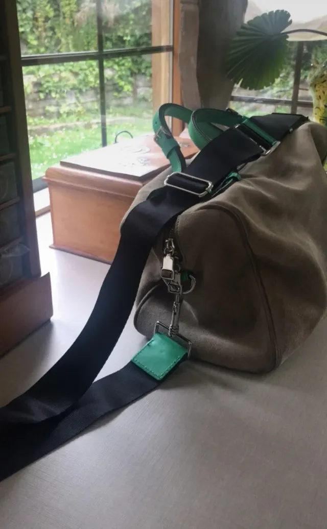 Bolso Bimba y Lola Beige y Verde