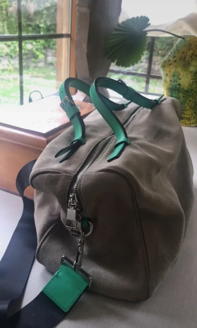 Bolso Bimba y Lola Beige y Verde