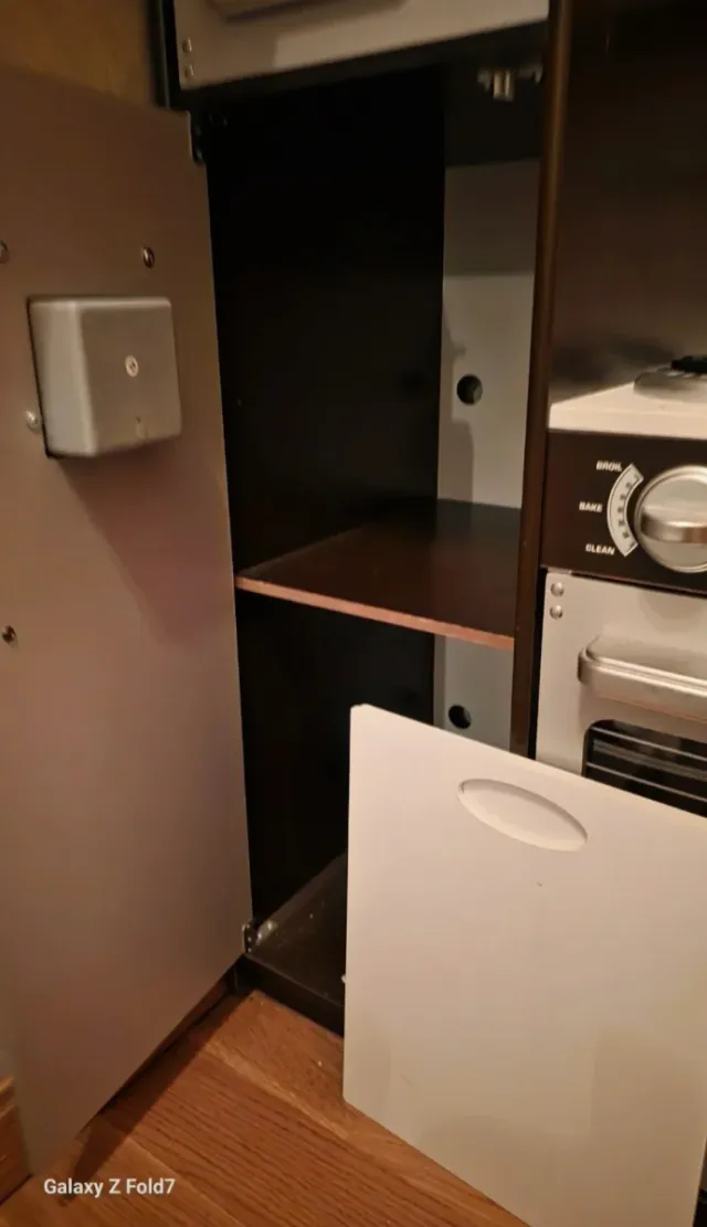 Cocina infantil de madera