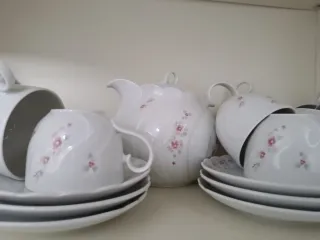 Servizio Tazze da Tè Porcellana 12 Persone