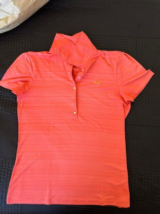 Polo Puma Mujer Talla M Coral