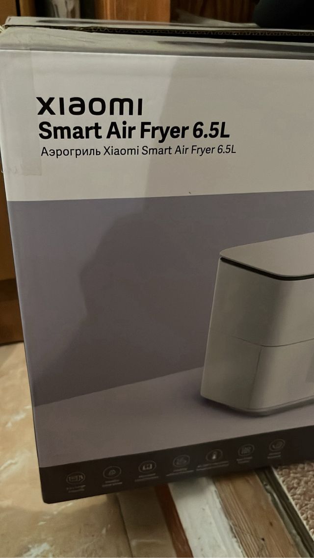 Freidora de aire blanca