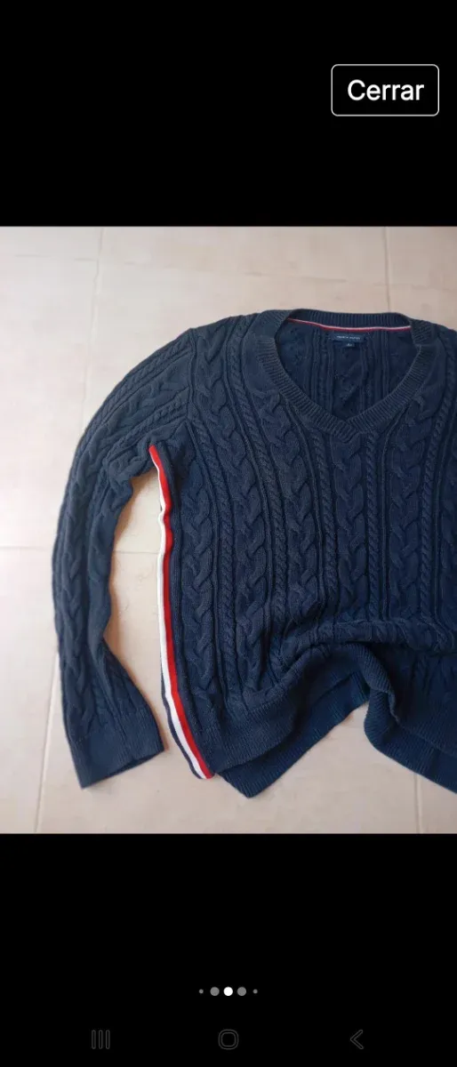 Jersey Tommy Hilfiger Azul Mujer