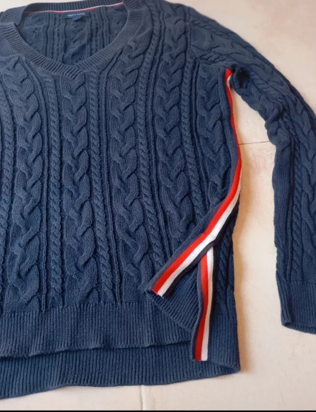 Jersey Tommy Hilfiger Azul Mujer