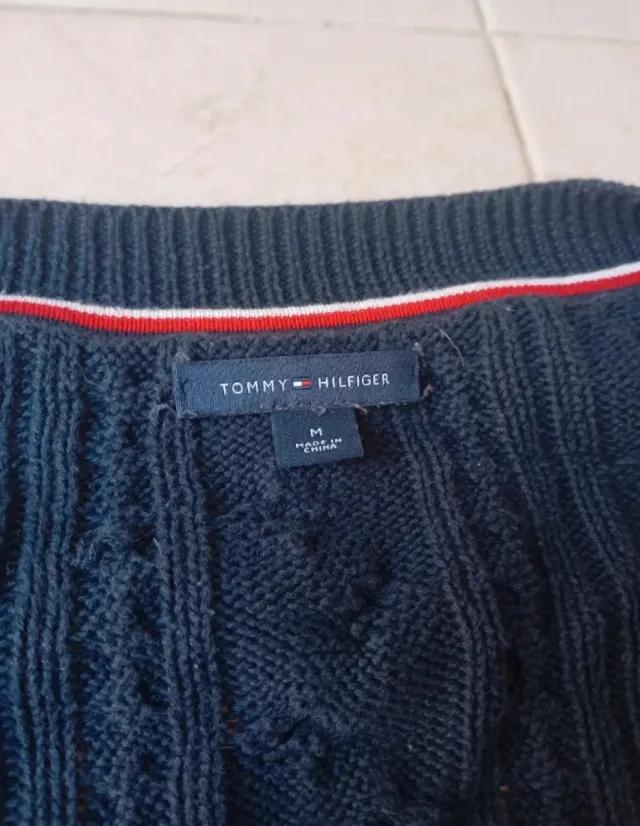 Jersey Tommy Hilfiger Azul Mujer