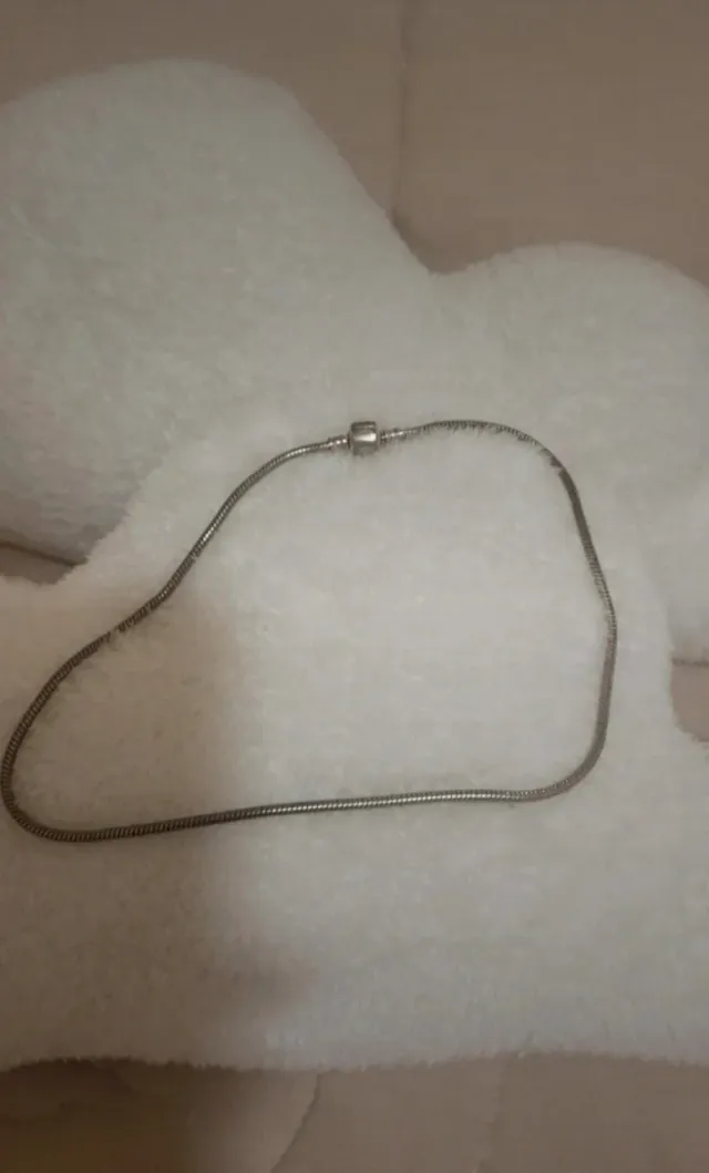 Cadena Plata Serpiente