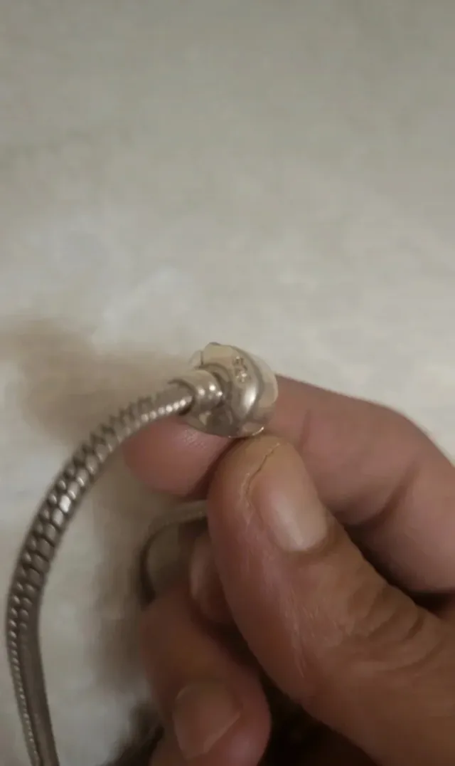 Cadena Plata Serpiente