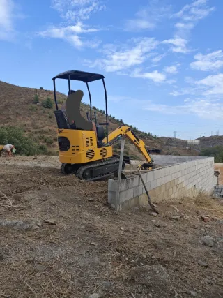 Servicios de mini excavadora