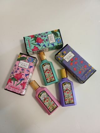 Set 3 Miniature Profumi Gucci Flora