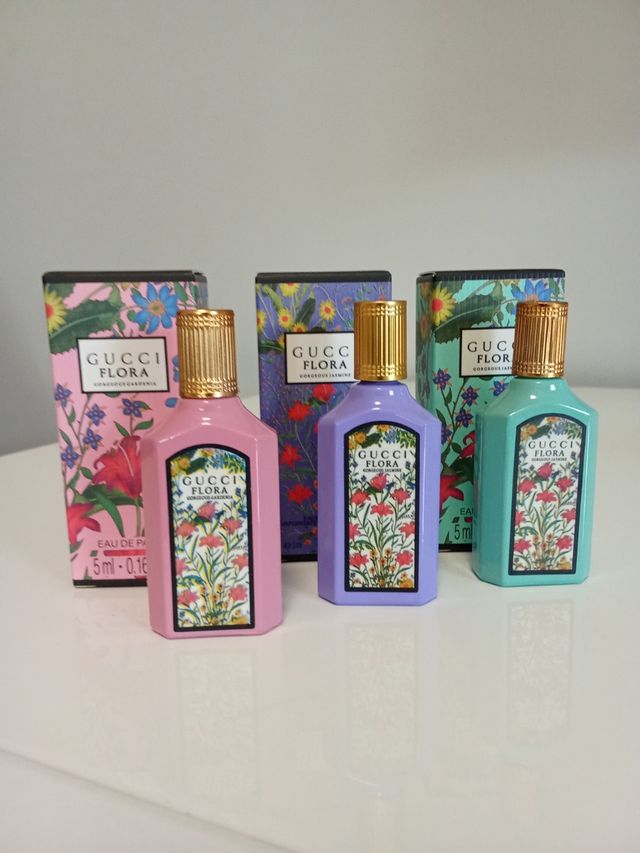 Set 3 Miniature Profumi Gucci Flora