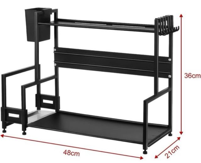 Organizador de Especias con Soporte para Cuchillos