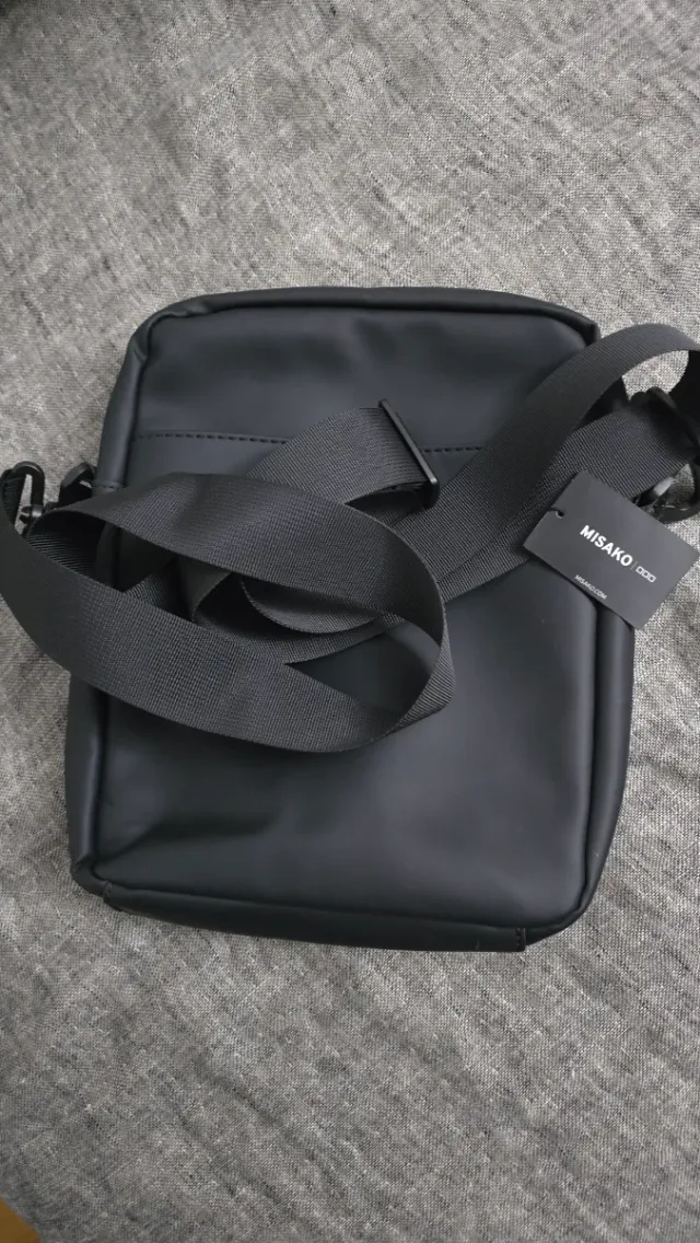 Bandolera hombre negra