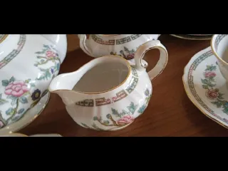 Servizio da thè completo porcellana decorata