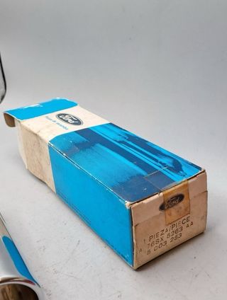 2 x Embellecedores escape cromado Ford Capri MK1