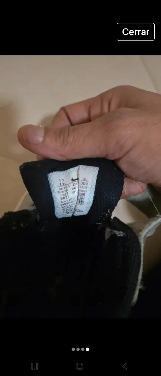 Deportivas niño Nike grises y rojas