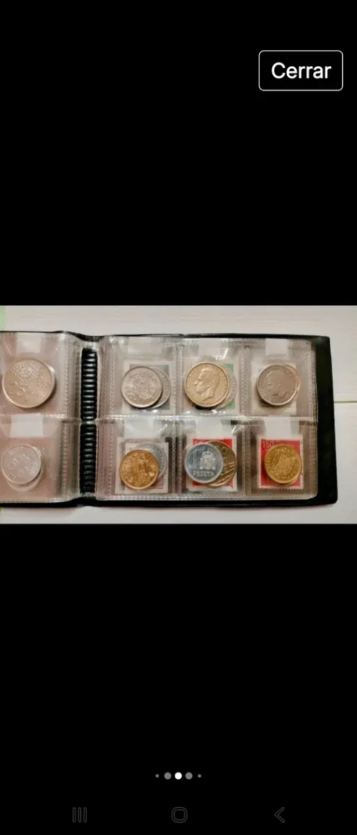 Colección de monedas antiguas