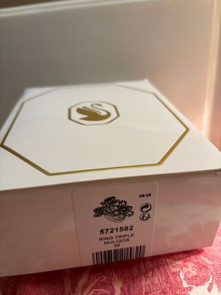 Swarovski Anillo Idyllia 3 Flores