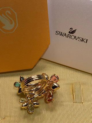 Swarovski Anillo Idyllia 3 Flores