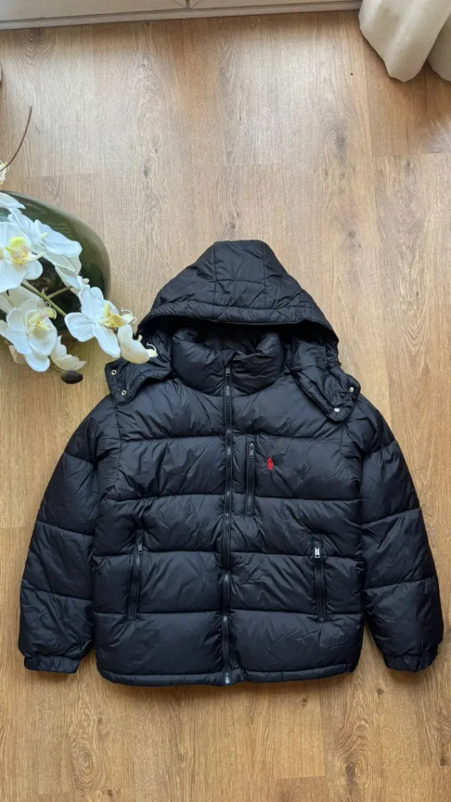 Abrigo Polo Ralph Lauren Negro Talla L