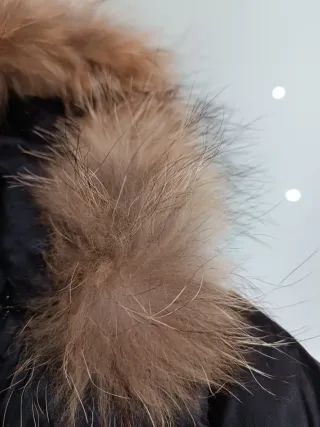 Saldarini 1882 Piumino Nero Cappuccio Tg M