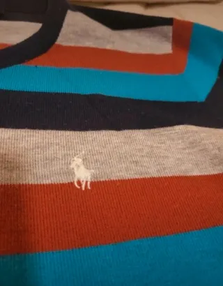 Jersey Polo Ralph Lauren rayas hombre