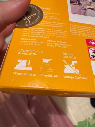 Película Polaroid Color i-Type 8 Fotos