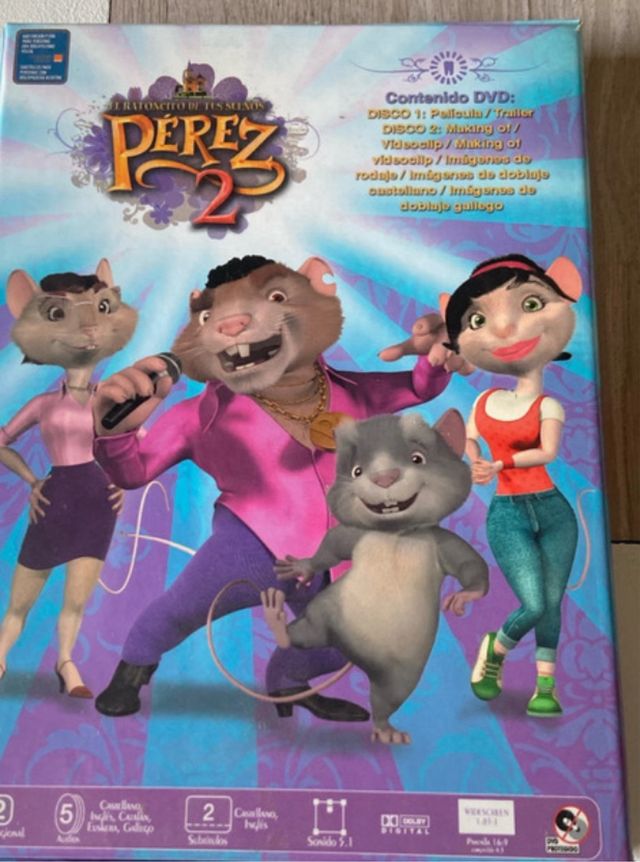 DVD El Ratoncito Pérez 2 Edición Especial