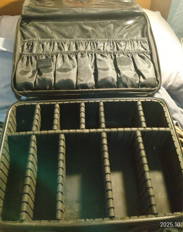 Maletín profesional maquillaje negro