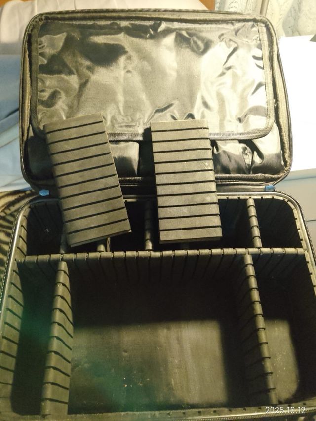 Maletín profesional maquillaje negro