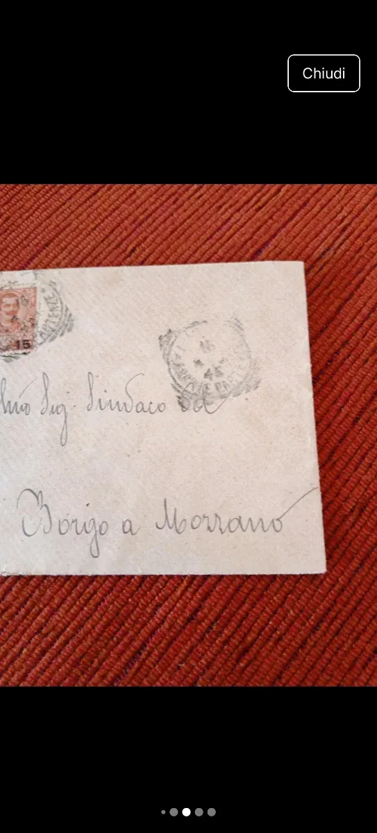 Busta con francobollo 1906