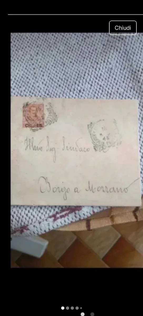 Busta con francobollo 1906