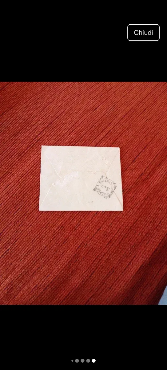 Busta con francobollo 1906