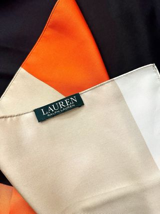 Estola Ralph Lauren Seda Tricolor 184x55cm