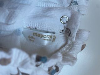 Conjunto bebé Mayoral 6-9 meses
