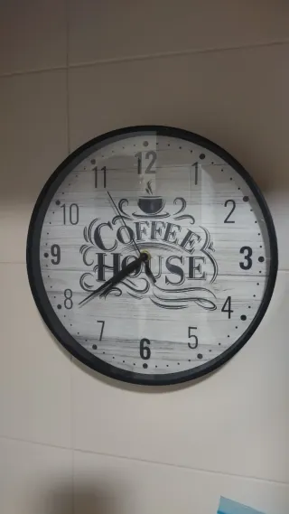 Reloj de pared Coffee House