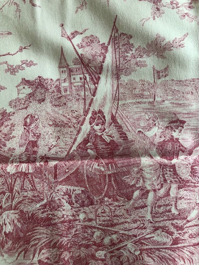 Tessuto Toile de Jouy