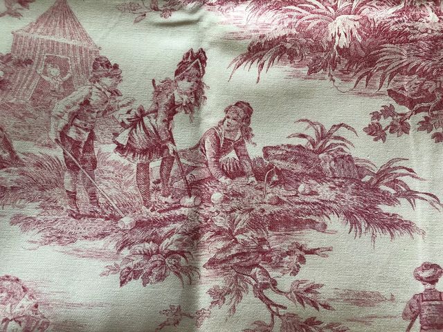 Tessuto Toile de Jouy