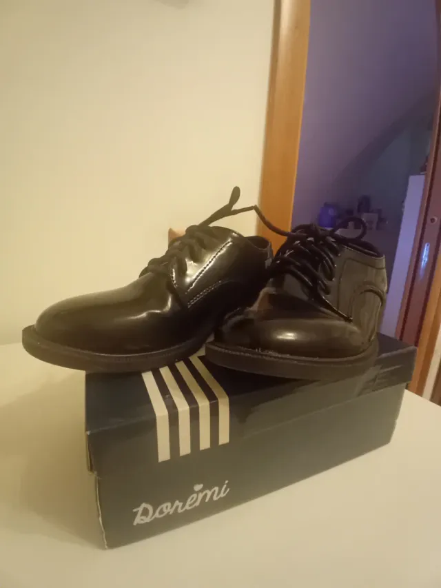 Scarpe eleganti bimbo Doremi nere n30