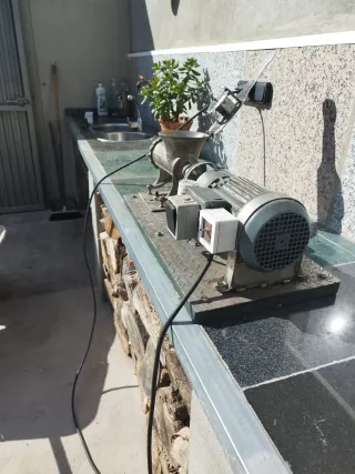 Picadora de carne industrial 32