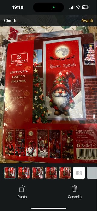 Copri porta natalizio Suprema Finlandia