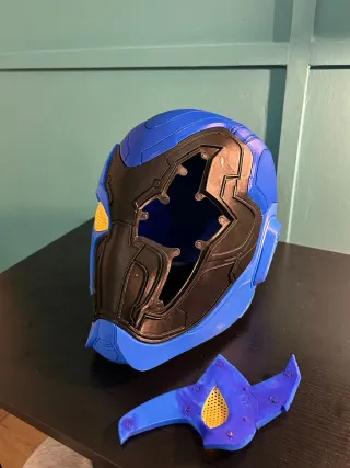 Casco Cosplay Blue Beetle