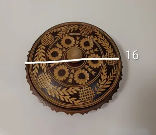 Portagioie vintage in legno