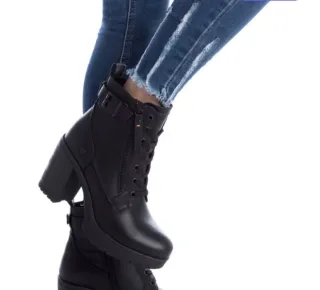 Botines Refresh Negro Talla 40