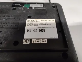Sony Dream Machine ICF-C26 Radio Despertador