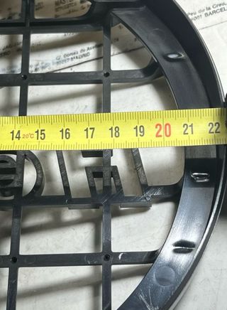 2 x Rejillas protectores faros Rallye 3000 Hella